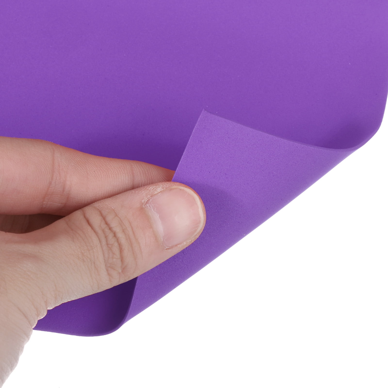 Uxcell EVA Foam Sheets Dark Purple 35.4 Inch x 19.7 Inch 1mm Thick Crafts Foam EVA Sheets for Arts and Crafts 10Pcs