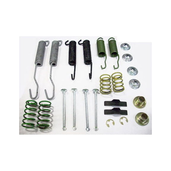 Rear Drum Brake Hardware Kit - Compatible with 1992 - 1999 Chevy K1500 Suburban 1993 1994 1995 1996 1997 1998