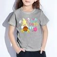 thumbnail image 5 of EnJoCho Child Tops 1 to 10 Years Toddler Kids Baby Girl's Rabbit Tee Outfits Baby Bunny Tshirt Easter Clothes Princess Vest Shirt Tops, 5 of 6