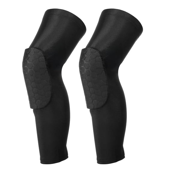 BESTSKY Basketball Knee Pads,2Pcs Honeycomb Anti Collision Leg Compression Sleeves,Sports Sleeves Knee Pads for Basketball,Volleyball,Wrestling,Football,Soccer,Skating