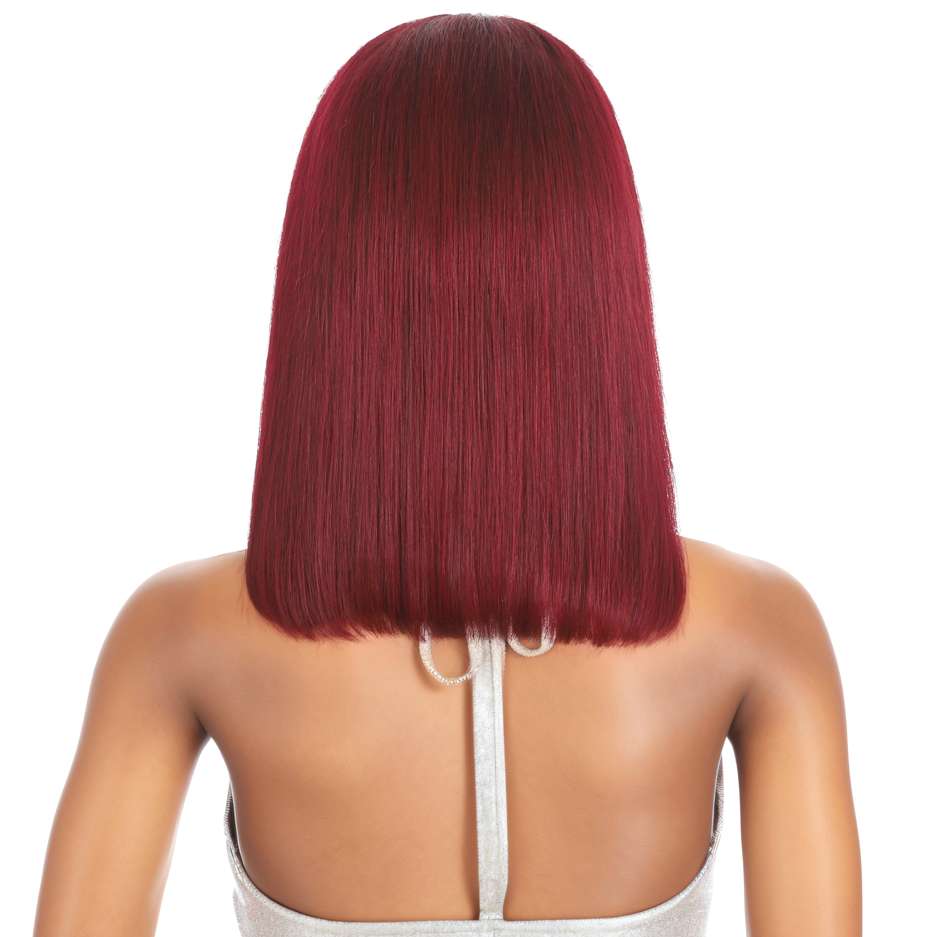 RYHAIR 12 inches 100% Human Hair 13x4 HD Lace Front Bob Wig with Pre Plucked Natural Hairline for Women