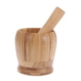 thumbnail image 1 of Durable Multifunctional Household Garlic Pugging Pot Garlic Press Pedestal Bowl Mortar and Pestle Set (Size S), 1 of 8