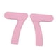 thumbnail image 2 of Juego de 2 mancuernas de silicona de 2 kg antideslizantes, equipo de fitness para entrenamiento de fuerza Rosa, 2 of 8