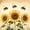 Beige Yellow, variant on Erosebridal Cute Bee 7 Pieces Full Size Bedding Sets,Kawaii Daisy Floral Full Size Bed in a Bag,White Silver,Black Reversible