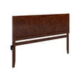 thumbnail image 7 of AFI Canyon Walnut Wood Rustic Farmhouse Headboard, King, 7 of 7