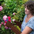 thumbnail image 3 of Guantes de jardinería KAIYANG para hombres y mujeres Poda de rosas y espinas Cuero de vaca duradero, 3 of 4