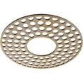 thumbnail image 2 of 18"OD x 6 1/2"ID x 3/8"T Fink Wood Fretwork Pierced Ceiling Medallion, Hickory, 2 of 3