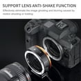 thumbnail image 4 of K&F CONCEPT EF-EOS R Lens Adapter, Auto Focus EF/EF-S to EOS R Lens Mount Adapter Compatible with Canon EOS R, RP, R5, R6, R6II, R7, R8, R10, R50, R100 Cameras, 4 of 7