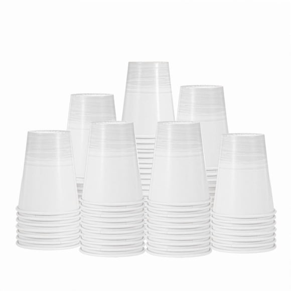 Café Express (500 Count) 16oz - 473 ml Drinking Paper Cups, Disposable Beverage Drinking Cold Cups for Parties, Picnics, Events, Take-Out