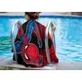 thumbnail image 4 of Spider-Man Serviette de Plage pour Enfants, 100 % Coton, 4 of 9