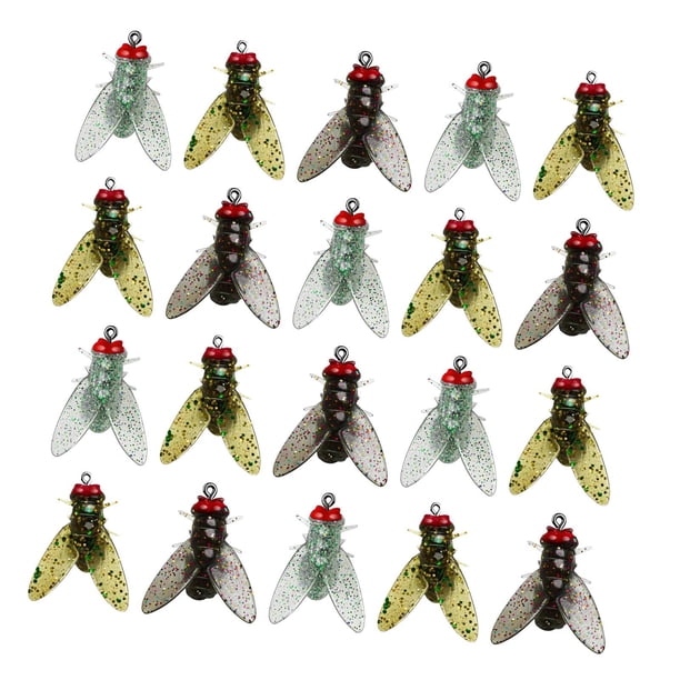 Señuelos de pesca de 20 piezas, señuelo de lubina, agua dulce, curricán de agua salada, aparejo Teaser para trucha, barco, suministros de accesorios 12mm