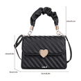thumbnail image 3 of Bolso De Mano Con Un Solo Hombro Moda Y Elegante Para Mujer Lab.g negro, 3 of 5