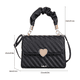 thumbnail image 3 of Bolso De Mano Con Un Solo Hombro Moda Y Elegante Para Mujer Lab.g negro, 3 of 5