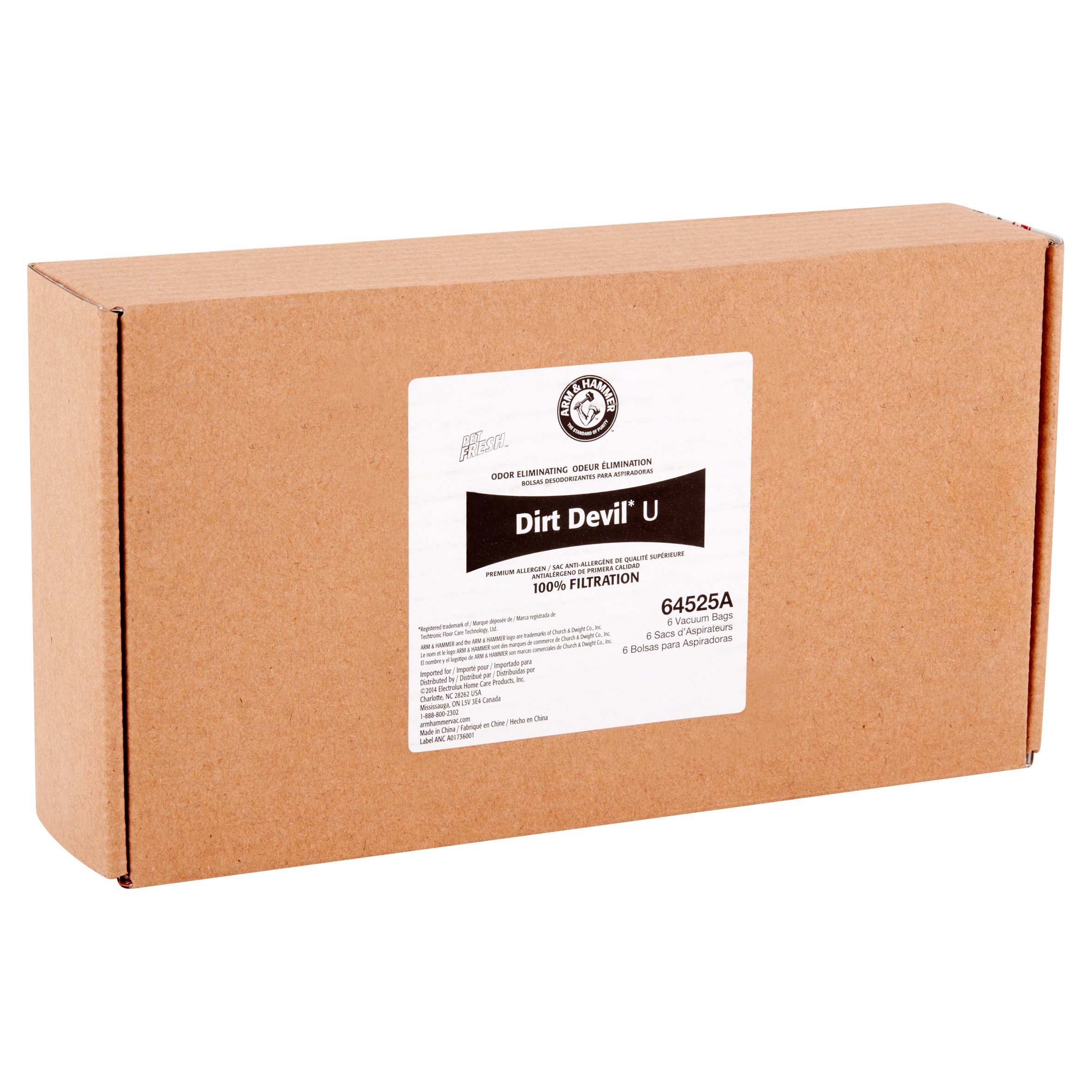 A&H Pet Fresh Dirt Devil Style U Premium Paper Bag - 6 Pack - image 2 of 5