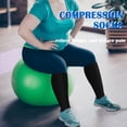 thumbnail image 3 of 6 Pairs Womens Knee High Socks, Best Support for Nurses, Running, Athletic,Flight Travel, L/XL, 3 of 7