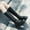 Black, variant on BONIXOOM Fall Boots For Women 2023 High Heel Rubber Lace-Up Over-the-Knee Winter Black