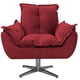 thumbnail image 1 of Sillón Odette B base de metal - Rojo WEIK Odette, 1 of 5
