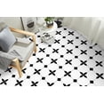 thumbnail image 3 of DEWOO 10 Sheet Peel and Stick Floor Tile, Vinyl Flooring, Waterproof DIY Flooring for Bathroom, Kitchen, Fireplace, Stairs, Bedrooms, Wall, Pantry Room 12"x 12", 3 of 5