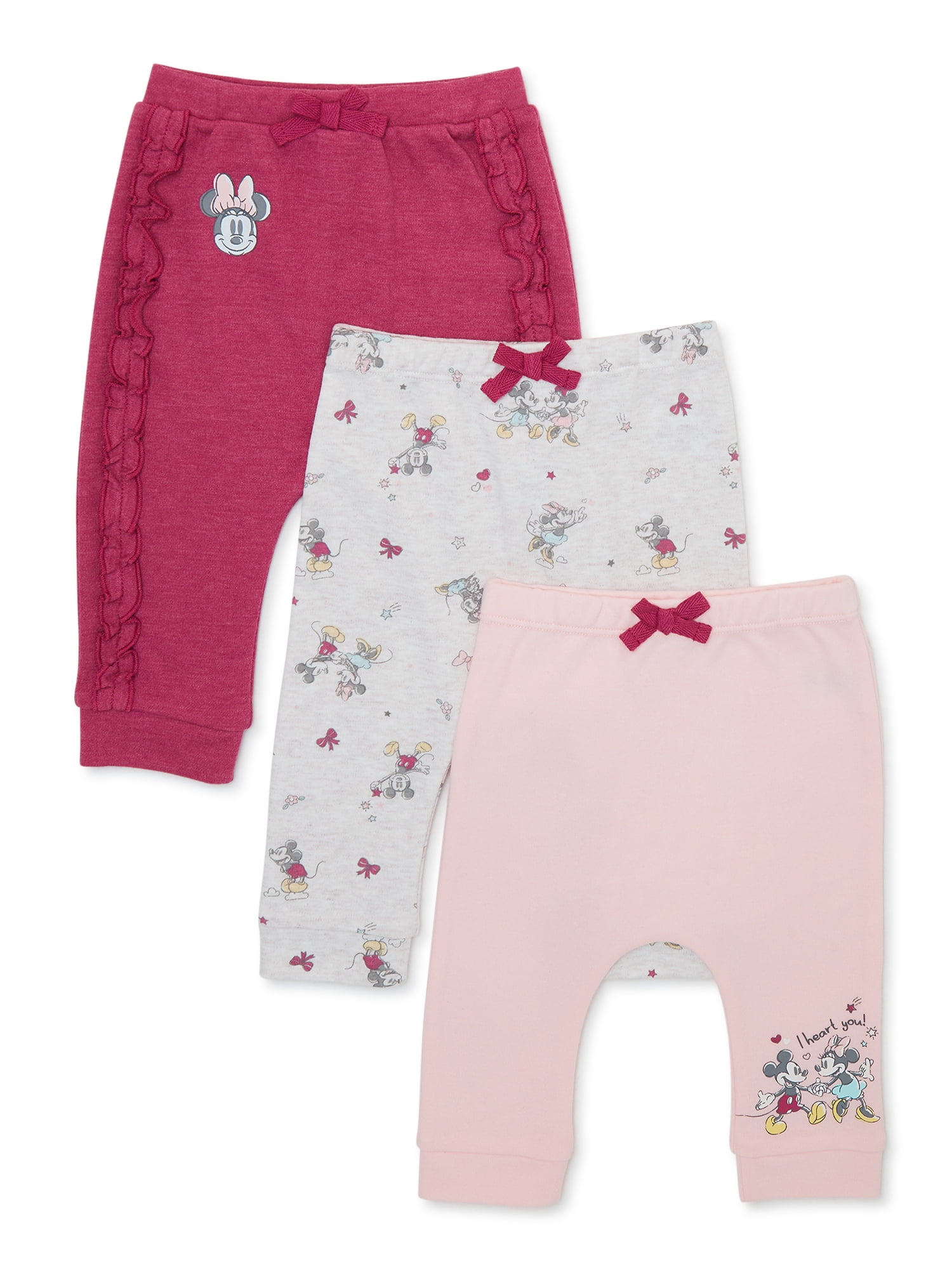 Disney Baby Wishes + Dreams Baby Girls Minnie Mouse Baby Shower Gift Set, 22-Piece, Newborn-6/9 Months