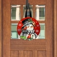 thumbnail image 2 of Briarwood Lane Snowman With Cardinals Wood Door Hanger, 2 of 3