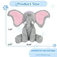 thumbnail image 5 of Anyask Small Medium Dog Squeak Toys for Aggressive Chewers,Mammoth Gray, 5 of 8