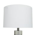 thumbnail image 6 of DecMode 29" Slender Stand Black Table Lamp with White Cotton Shade, 6 of 9