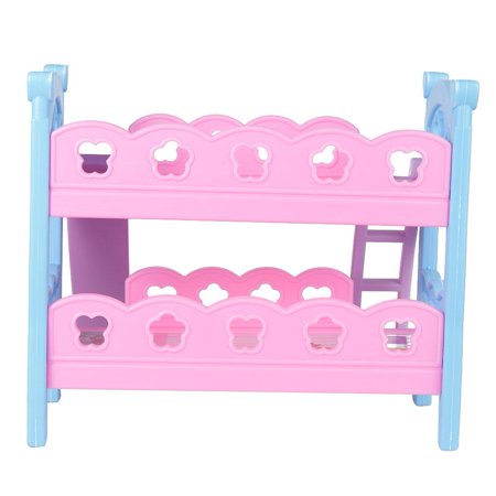 Lhcer Mini Dollhouse Lit Miniature Simule Lit Superpose En Bois Meubles Jouet Pour 30 Cm Poupee Dollhouse Jouet Mini Meubles Walmart Canada