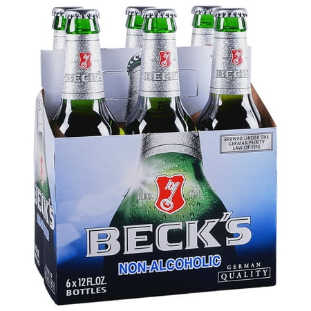 Beck's Non-Alcoholic Beer, Import 6 pack, 12 fl oz, 0.5% ABV