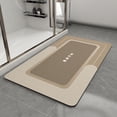 thumbnail image 1 of Alfombra de baño MontVoo antideslizante, superabsorbente, resistente a las manchas, 1 of 7