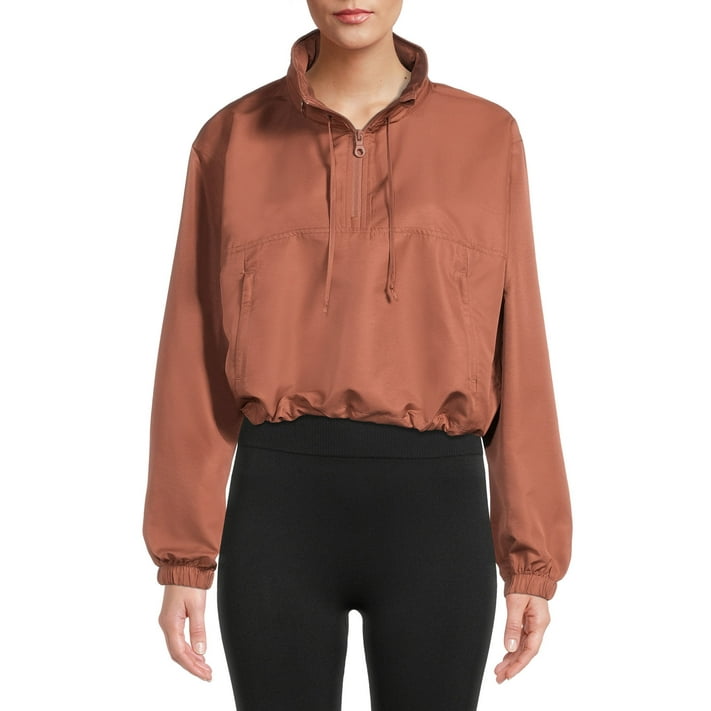 Avia Women's Pullover Windbreaker with Hood