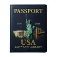 thumbnail image 1 of Anniversary Passport Business Card Holder Travel Organizer With RFID Blocking Technology, 1 of 6