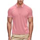 thumbnail image 4 of Negro Camisa de Manga Corta Mujeres Sólido Deportes Solapa Camisa Seca, Unisex Manga Corta Ropa de Trabajo Superior para Ocasional, 4 of 8