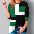 thumbnail image 2 of Tops para mujer, camisas, blusas, elegantes, informales, camisas de manga larga, estampado de moda, cuello redondo, camiseta suelta, blusa de otoño, jersey Odeerbi  ODB-5, 2 of 8