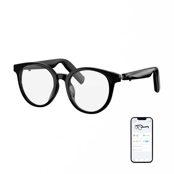 anteojos de sol Bluetooth para hombres y mujeres, lente de luz azul, traductor AI alimentado por GPT, batería 11H, protección UV polarizada, lentes inteligentes, control de voz, lentes inteligentes