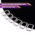 thumbnail image 4 of Hebilla Metálica Rectangular Sweet con Broche 25mm Plata 60pcs, 4 of 7