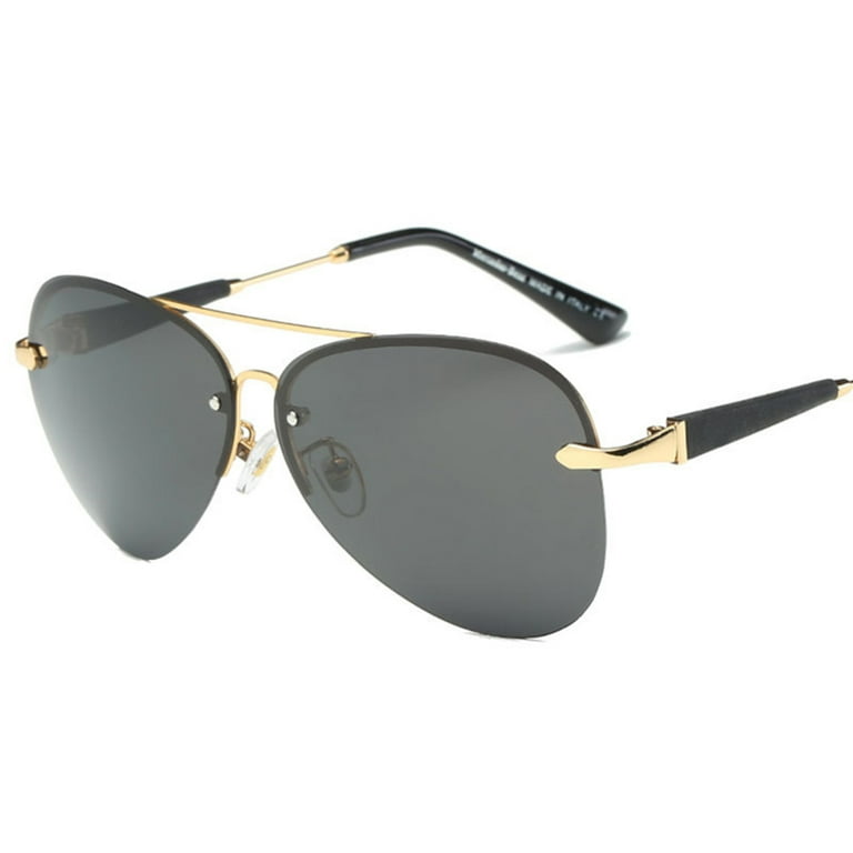 Aviator Sunglasses for Men Polarized Lightweight Fashion Frameless Sun  Protection Glasses for Driving Fishing Hiking Golf Everyday Use C3 
