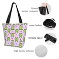 thumbnail image 4 of Easygdp Happy Frogs1 Bolso de Hombro para Mujer, Bolso Bandolera y Cartera de Mano Elegante para Uso Diario, 4 of 6