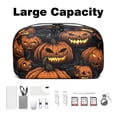 thumbnail image 3 of Pumpkin Charger Organizer, Hard Drive Bags, Pocket Cord Organizer, Cable Organizer Clips - Oxford Fabric Waterproof Digital Storage Pouch, 3 of 6