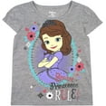 thumbnail image 4 of Disney Girls 3-Pack T-Shirts: Wide Variety Includes Minnie, Frozen, Princess, Moana, 4 of 4