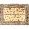 thumbnail image 1 of Ahgly Company Indoor Rectangle Traditional Dark Gold Brown Persian Area Rugs, 2' x 5', 1 of 6