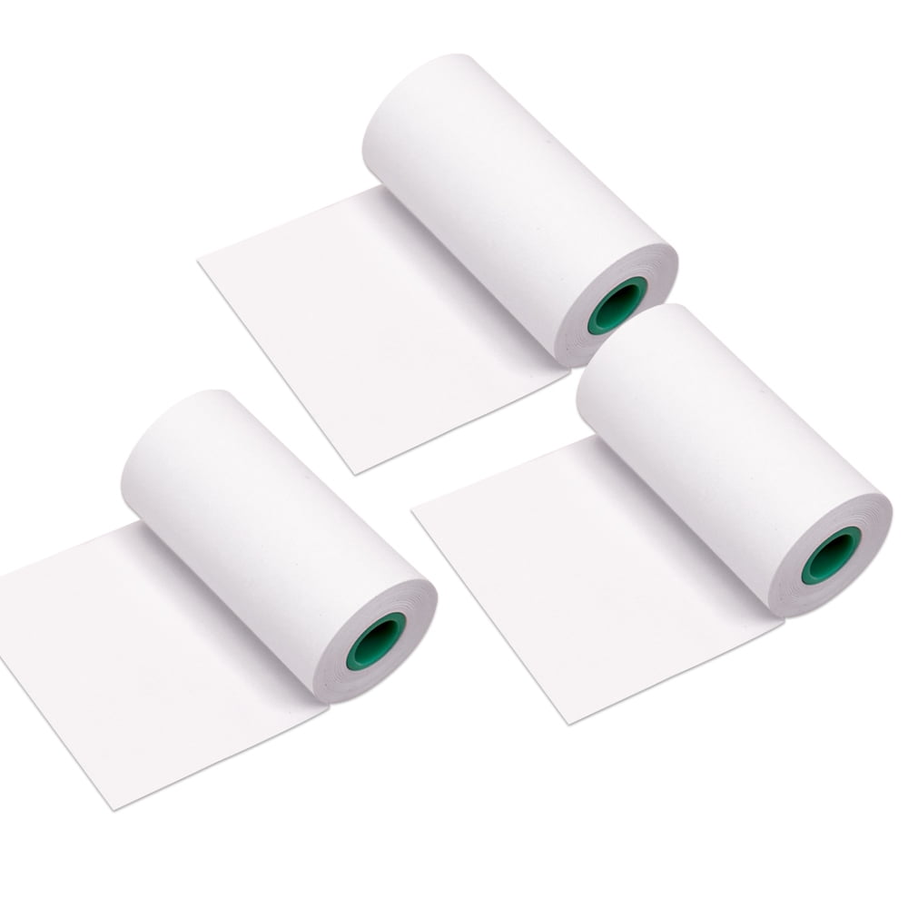 GZlanu 6 Rolls Thermal Sticker Paper Roll 5730mm Clear Printing for PeriPage A6 Pocket Thermal Printer for PAPERANG P1/P2 Mini Photo Printer PPSP3R+PPLB3R+1R 