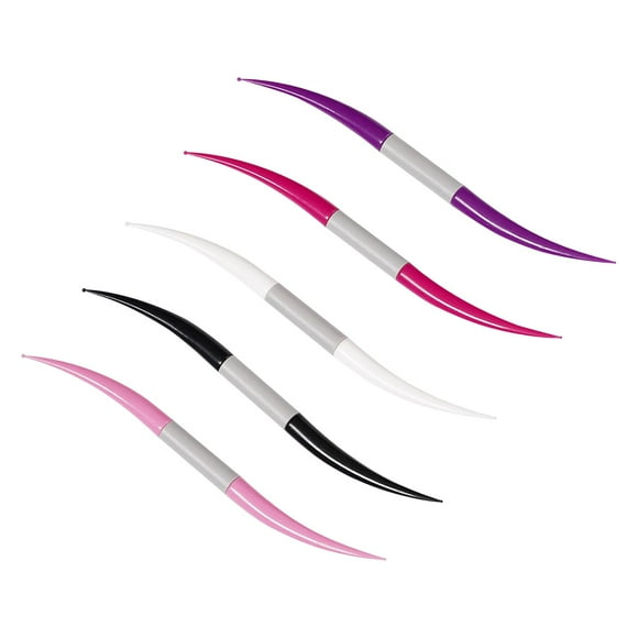 5x bolígrafos para puntear uñas de , decoración de dibujo de patrón detallado, herramientas de pintura multicolor, de manicura Yuyangstore Bolígrafo para puntear uñas