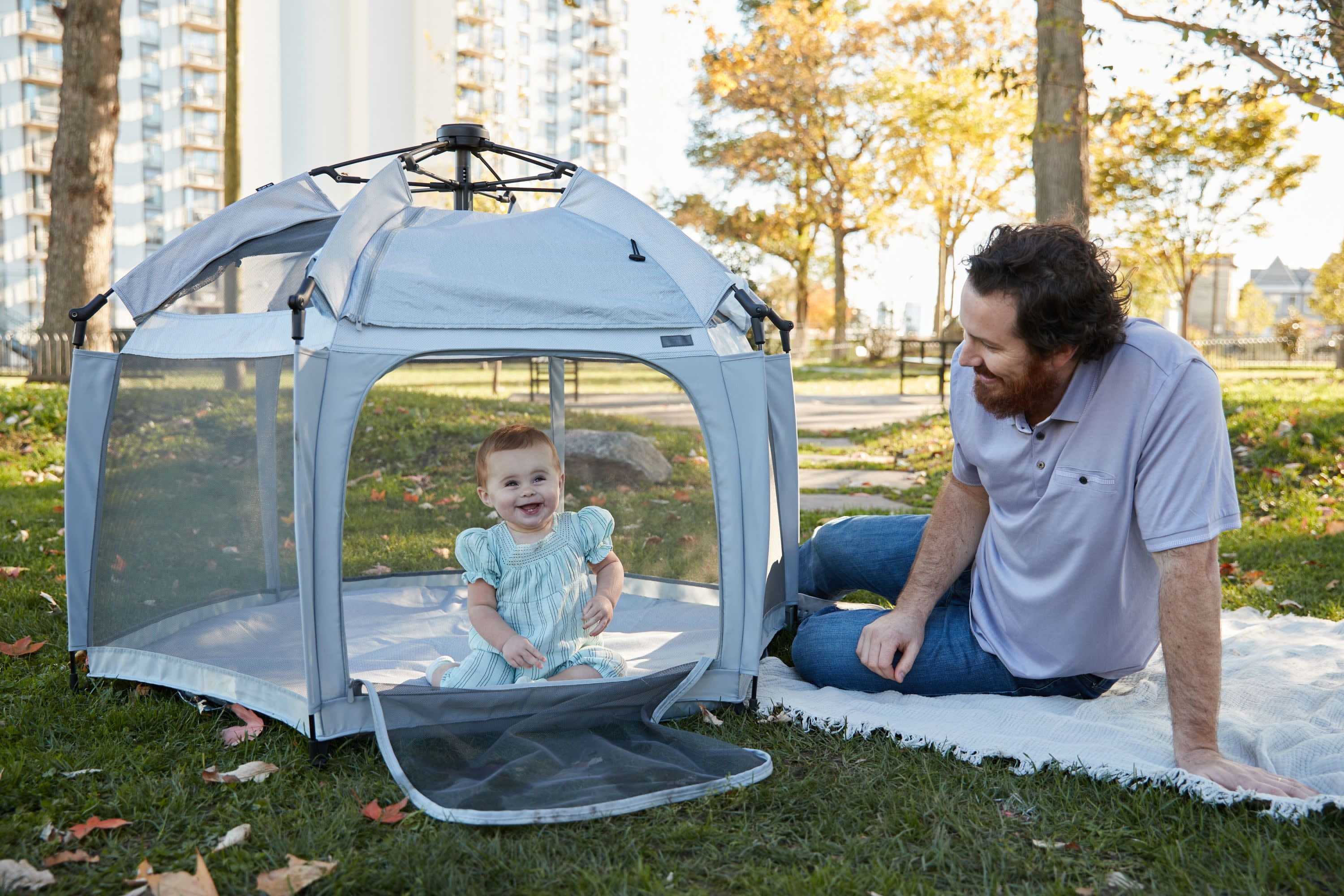 Safety 1st InstaPop Dome Baby Play Yard, High Street