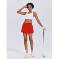 thumbnail image 2 of Pinspark Women Tennis Skirt High Waist Pleated Athletic Skirt Tummy Control Golf Skorts Cute Casual Pickleball Skirt, 2 of 6