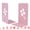 Pink Leaf, variant on Unique Bargains 2Pcs Decorative Metal Tree Design Book Ends Pink 3.9*5.3*7.9inch