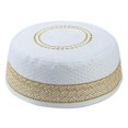 thumbnail image 1 of Dsseng Bonnet Kufi Léger et Doux Broderie Bonnet Musulman, 1 of 21