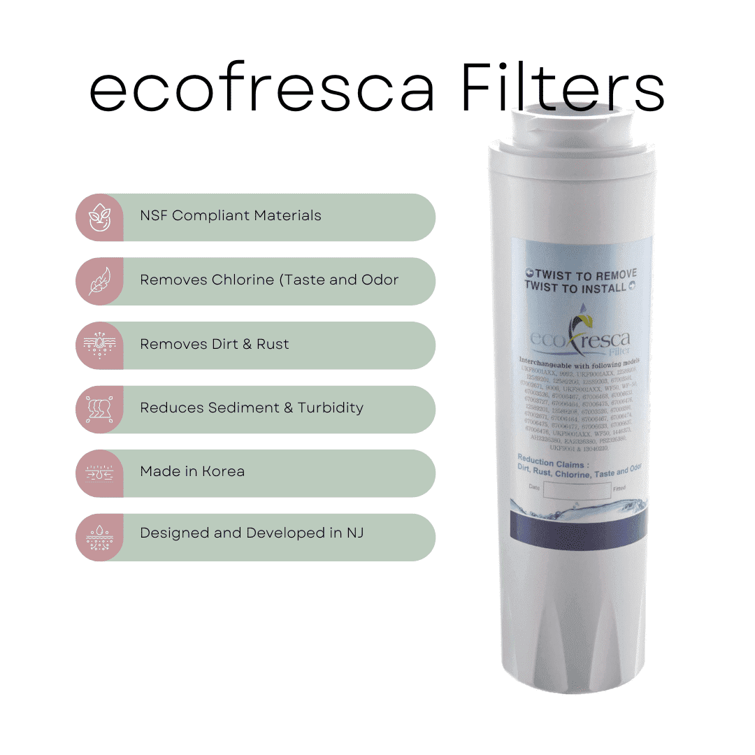 EcoFresca Refrigerator Water Filters for Maytag Dairy Farms (2 Count)