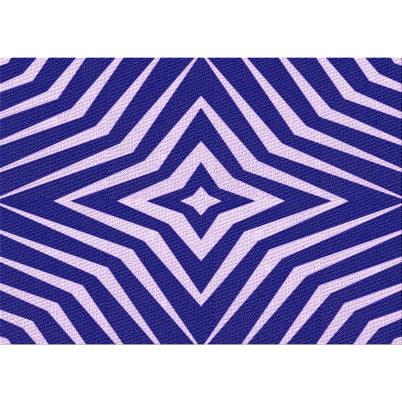 Ahgly Company Indoor Rectangle Patterned Bright Lilac Purple Area Rugs, 2' x 3'