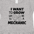 thumbnail image 4 of Inktastic I Want To Grow up To Be a Mechanic Girls Toddler Dress, 4 of 5