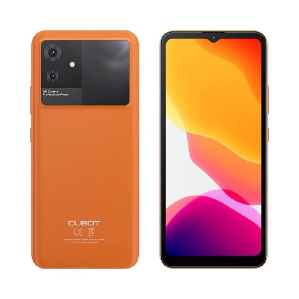 Smartphone Cubot Note 21 128gb y 6 gb de ram naranja | Bodega Aurrera ...